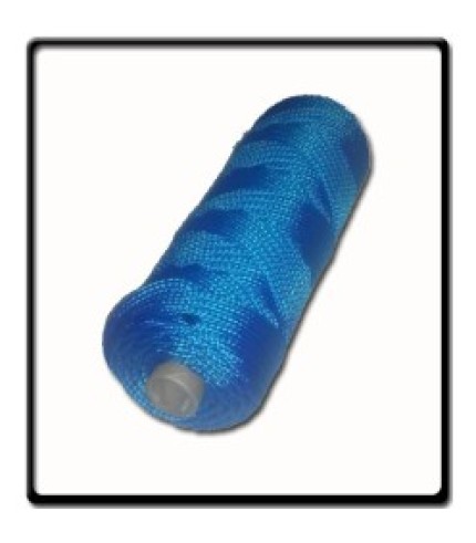 4mm - Polyester Flat Braid - Blue | 1kg