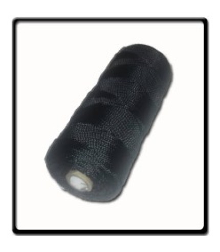 4mm - Polyester Flat Braid - Black | 1kg