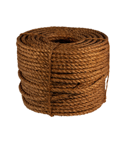6mm - Manila Rope 3-strand - Natural Fibre | SOLD PER METER