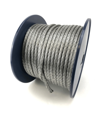 07mm - Stealth Fibre HMPE  - 12-Strand Single Braid - Abrasion-Resistant Coated Rope | Super-12