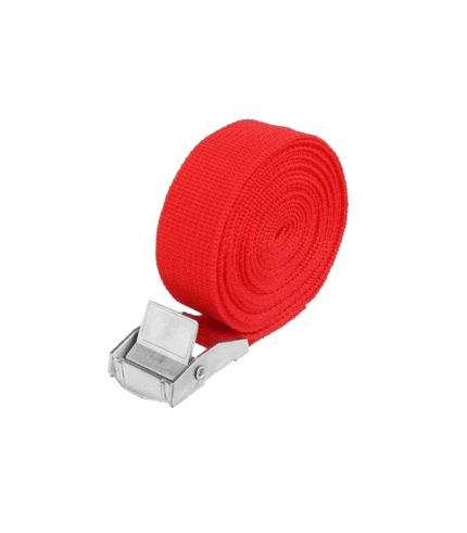 50mm - Cambuckle with 1mtr strap | Red