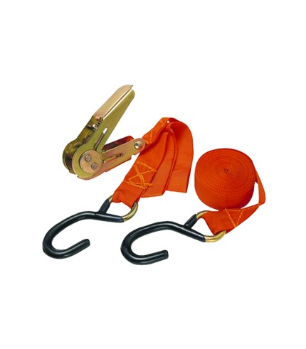 25mm - Tie Down Ratchet With S-Hooks