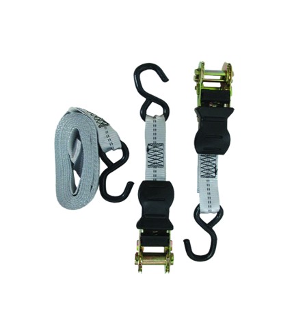 25mm - Tie Down Ratchet With S Hooks