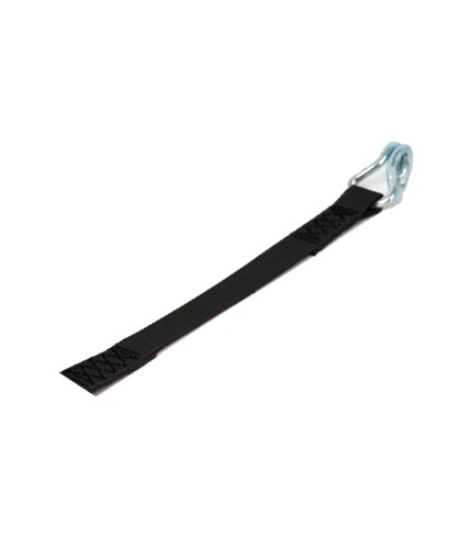 25mm - Tail Piece with J-Hook - Black