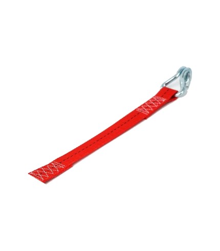 25mm - Tail Piece with J-Hook - Red