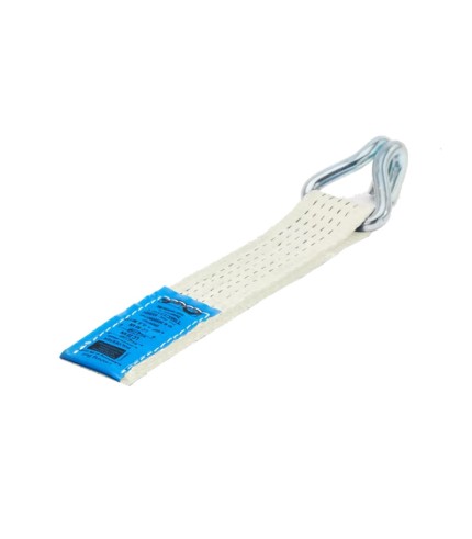 50mm Tail Piece with J-Hook - White
