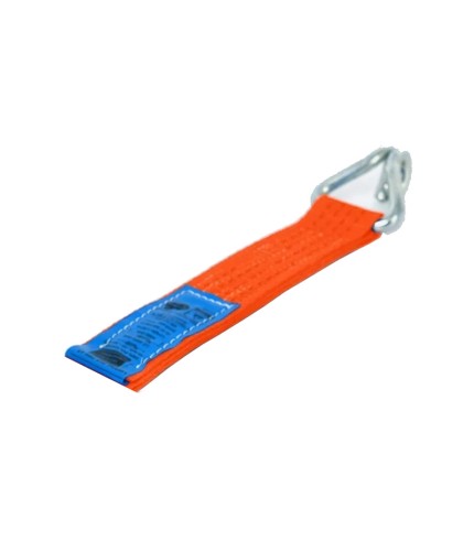 50mm Tail Piece with J-Hook - Orange