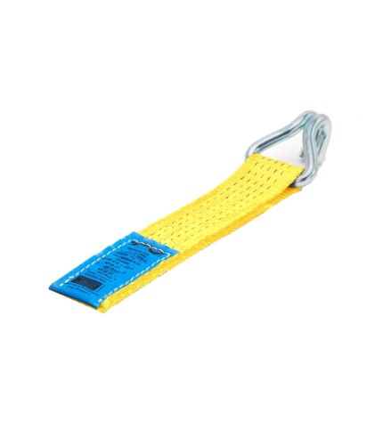 50mm Tail Piece with J-Hook - Yellow