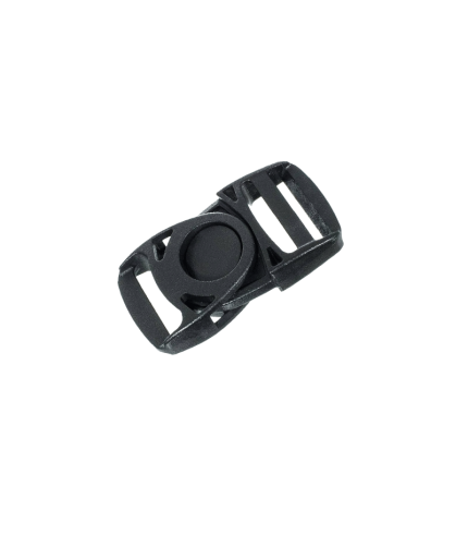 25mm - Quick Release Buckle - Black Plastic | Webbing Accessories