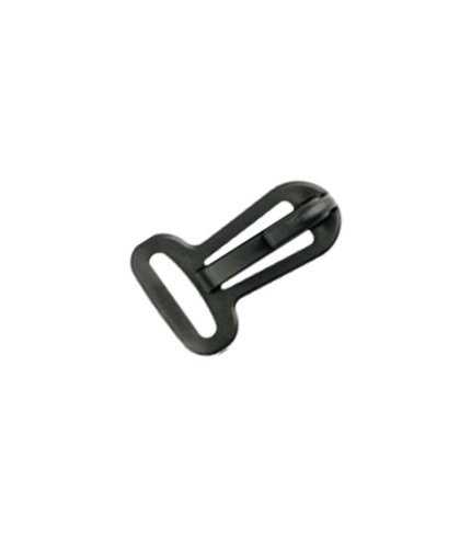 25mm - Plastic Hook - Black | Webbing Accessories