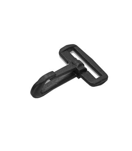 40mm - Swivel Plastic Clip - Black | Webbing Accessories