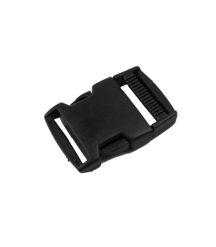 50mm - Quick Release Buckle - Black | PVC