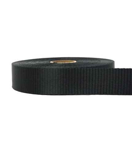 35mm – 2 Ton Industrial Webbing Black | SOLD PER METER