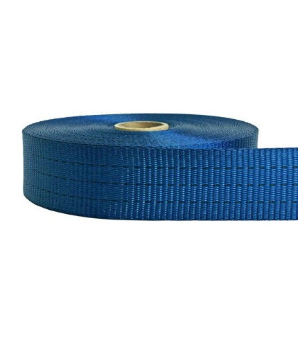 50mm – 3 Ton Industrial Webbing Blue | SOLD PER METER