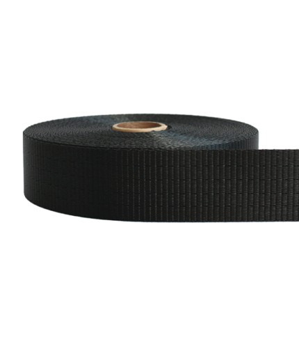 50mm – 5 Ton Industrial Webbing - Black | SOLD PER METER