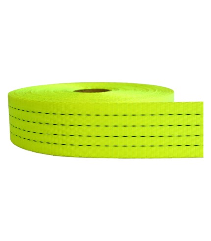 50mm – 5 Ton Industrial Webbing - Neon | SOLD PER METER
