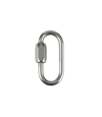 10mm - Quick Link with screw lock | Galvanished