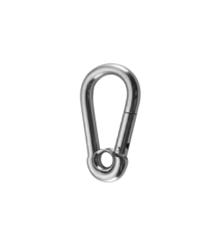 4mm x 40 - Carabiner Hook with Insert - GR316 | Stainless Steel