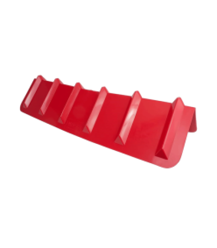 1.2m - Corner Plate - Red | Plastic