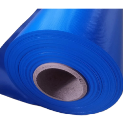 1m X 3m - Blue Tarpaulin Roll - 550g | Sold Per Meter
