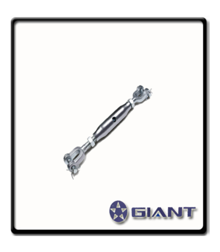 10mm Jaw to Jaw Rigging Screw 0.5Ton | Galvanised