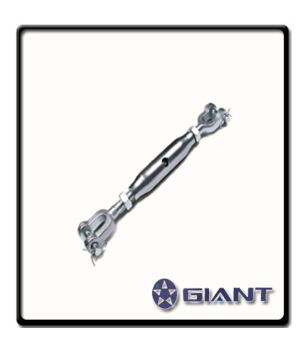 12mm Jaw to Jaw Rigging Screw 0.7Ton | Galvanised