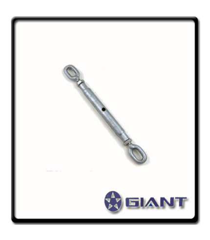 10mm Eye to Eye Rigging Screw 0.5Ton | Galvanised