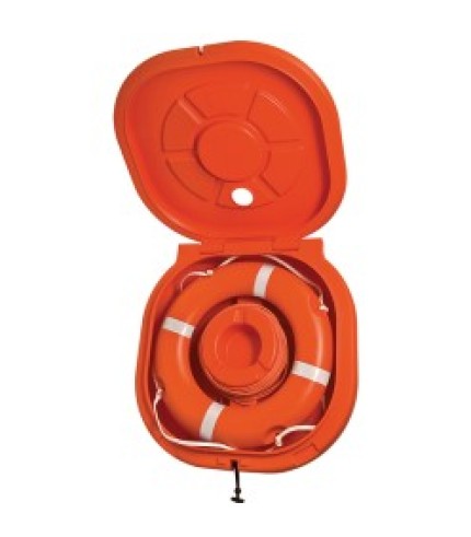 Container with Door for Lifebuoy Ring