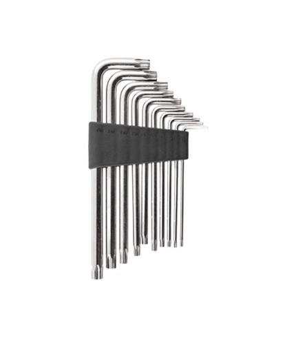 10 Pieces Torx Security Allen Key Set | T9-T50
