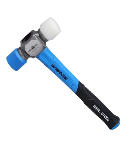 350g Hickory Double Face Mallet  - 12oz | Graphite Core