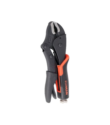 180mm Curved Jaw Lock Grip Pliers | Fixman
