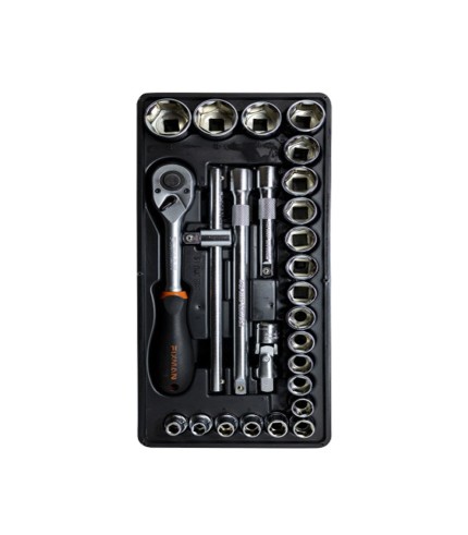 26 Piece 1/2" Drive Sockets And Accessories | Fixman
