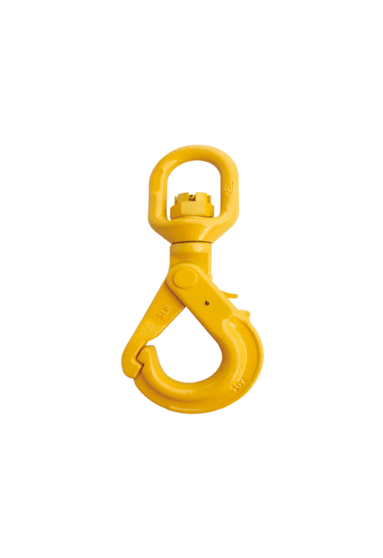 10mm - Self Locking Hook Eye - Swivel Type | G80