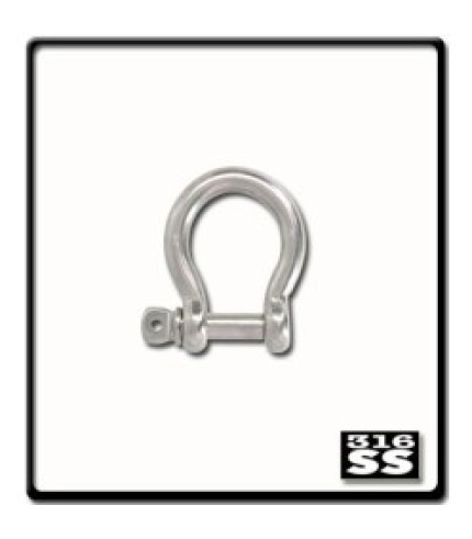 6mm Bow Shackle | Stainless Steel
