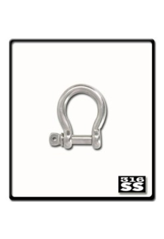 8mm Bow Shackle | Stainless Steel