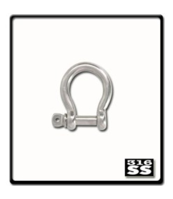 6mm Bow Shackle | Stainless Steel