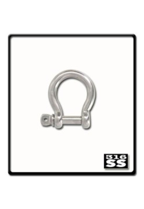 10mm Bow Shackle | Stainless Steel