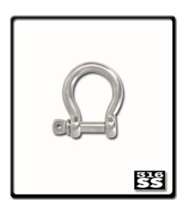 16mm Bow Shackle | Stainless Steel