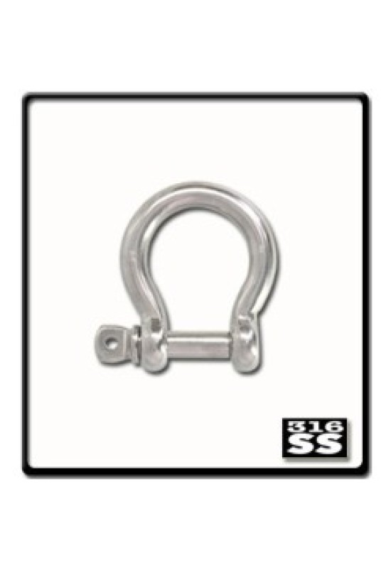 20mm Bow Shackle | Stainless Steel