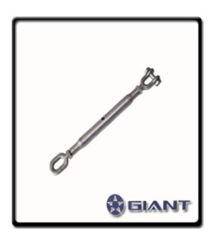 16mm Eye to Jaw Rigging Screw 1.2Ton | Galvanised