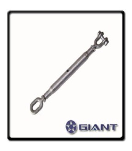 22mm Eye to Jaw Rigging Screw 2.2Ton | Galvanised