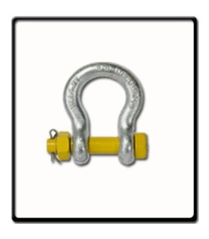 8.5 Ton | Safety Pin Bow - Shackle | 25mm - 1''