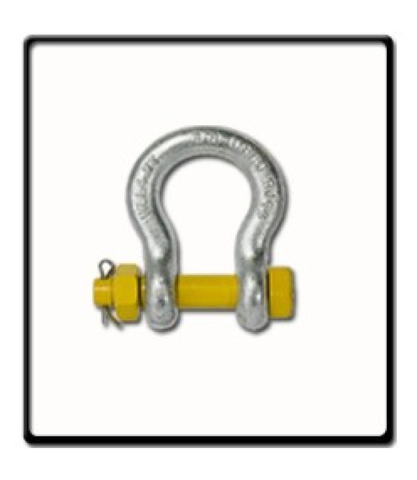 8.5 Ton | Safety Pin Bow - Shackle | 25mm - 1''