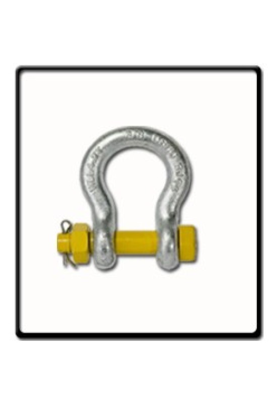 12 Ton | Safety Pin Bow - Shackle | 32mm - 1 1/4''