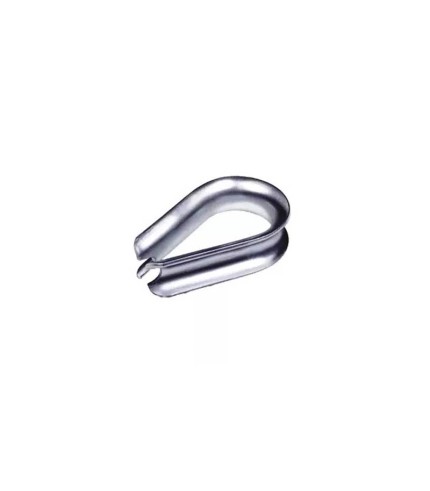3mm - Wire Eye Thimbles - Galvanished | Safetop